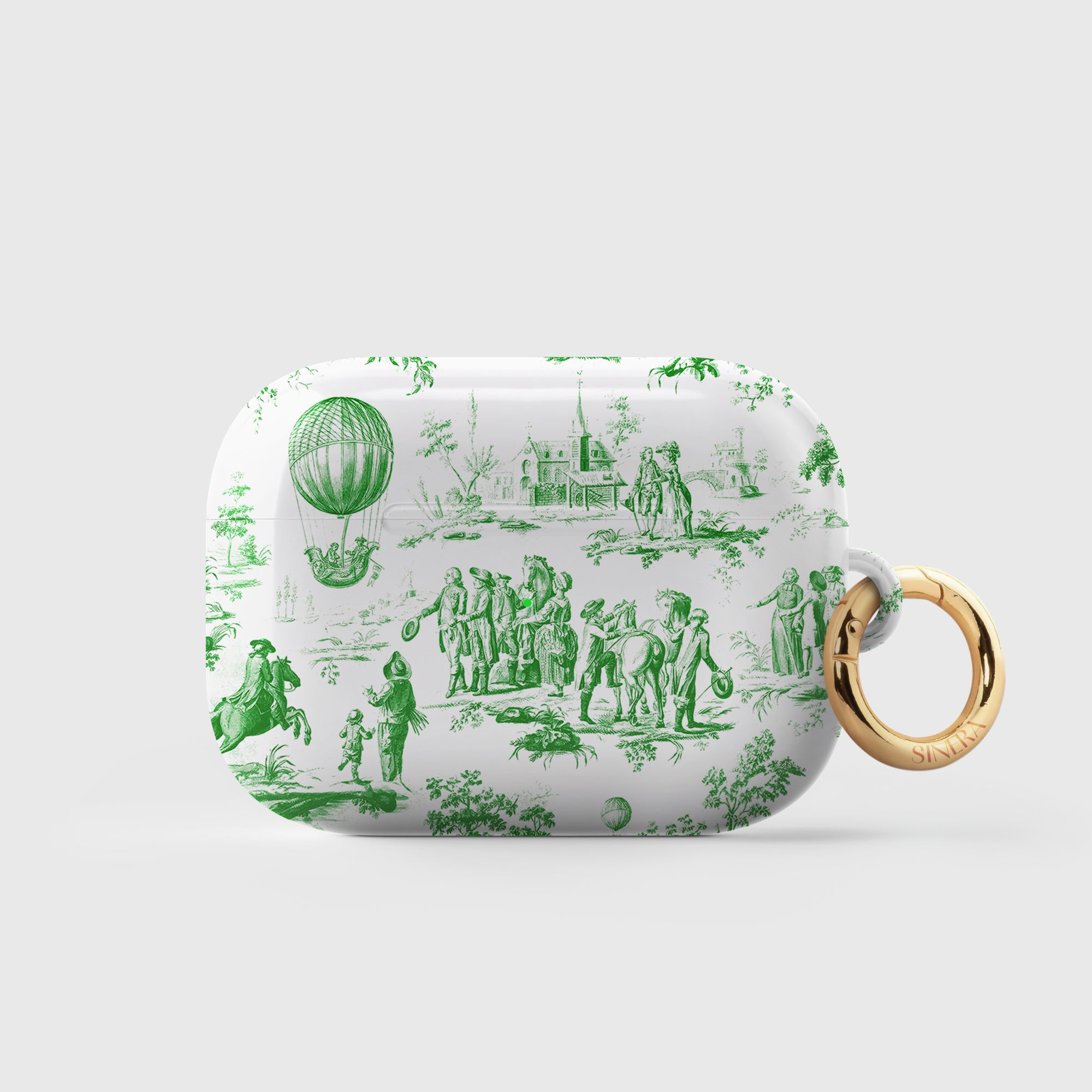 Teagan French Toile de Jouy AirPods Case