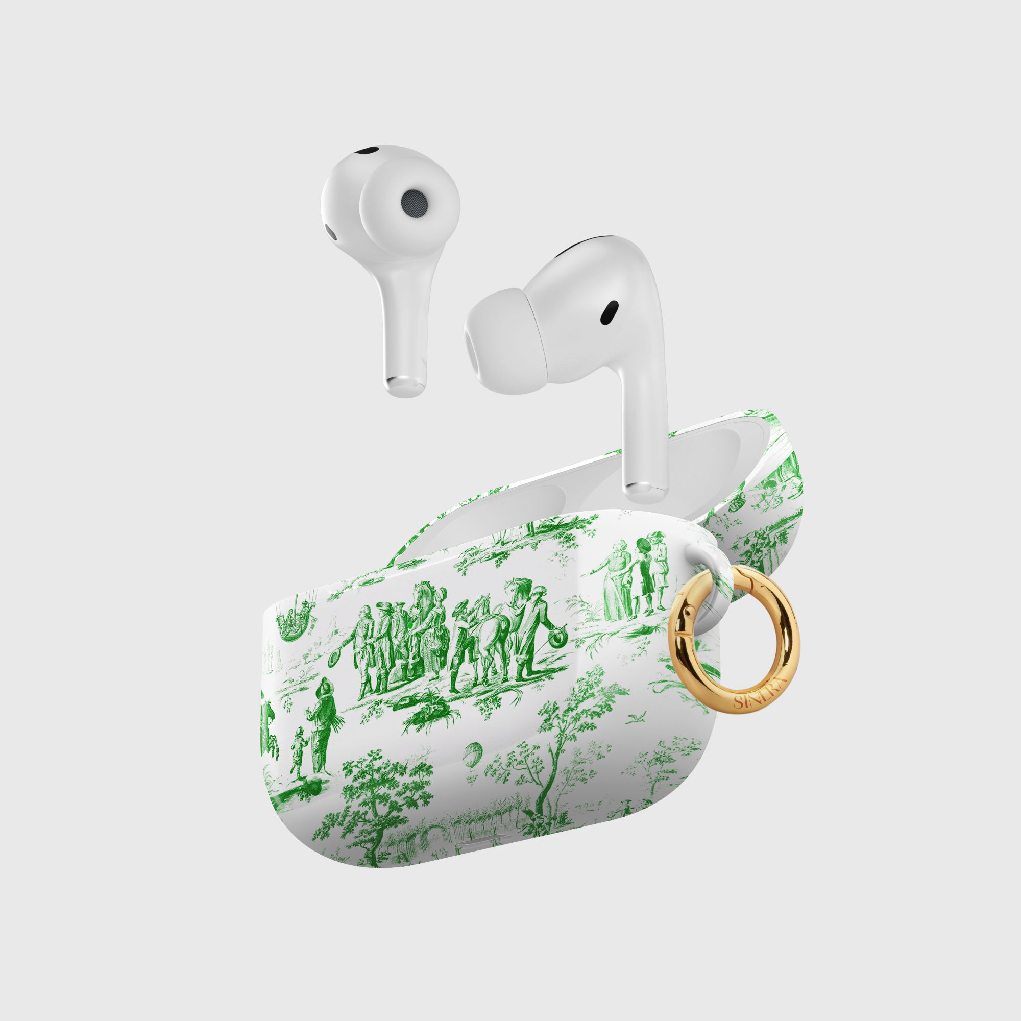 Teagan French Toile de Jouy AirPods Case