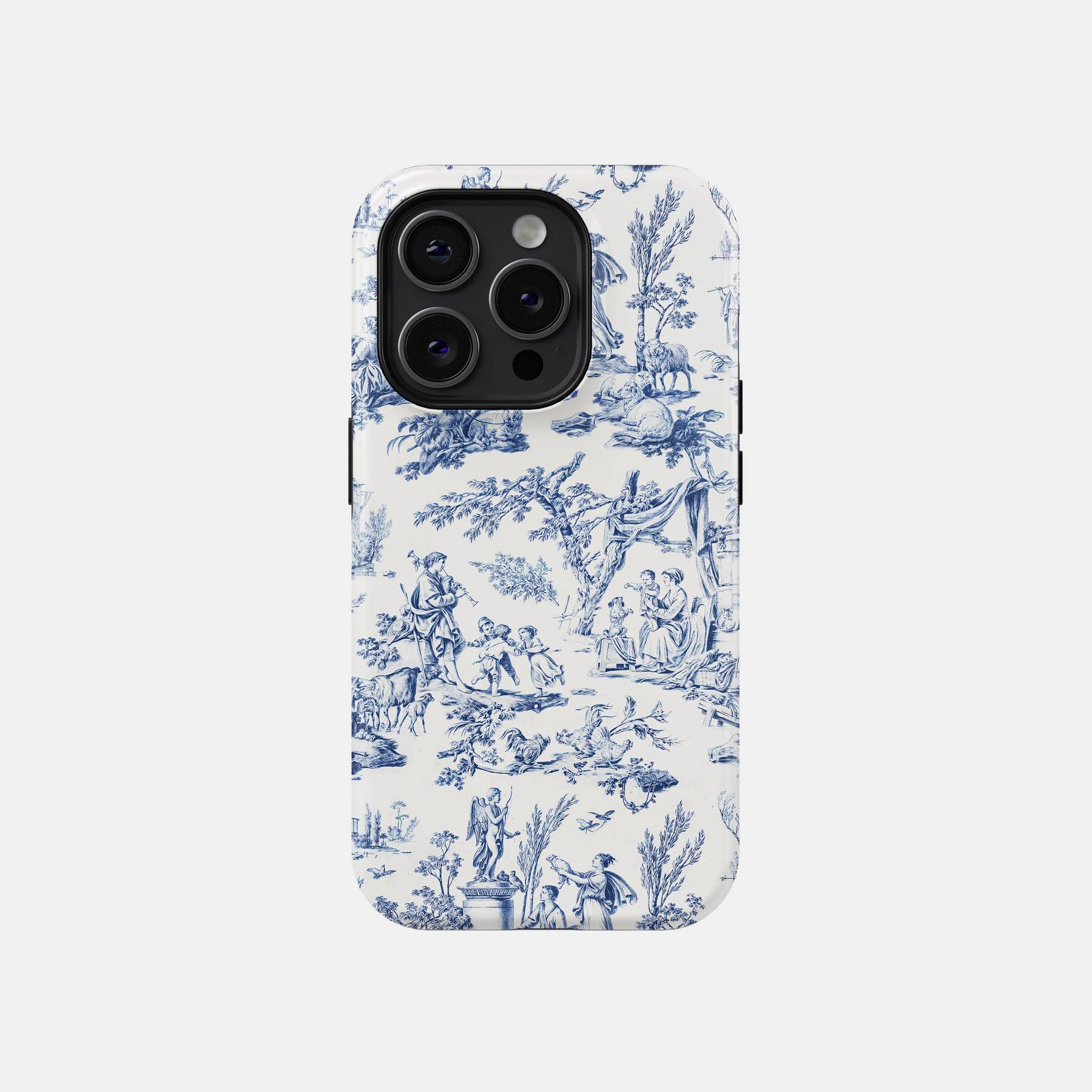 Amelia French Toile de Jouy Phone Case Phone Case