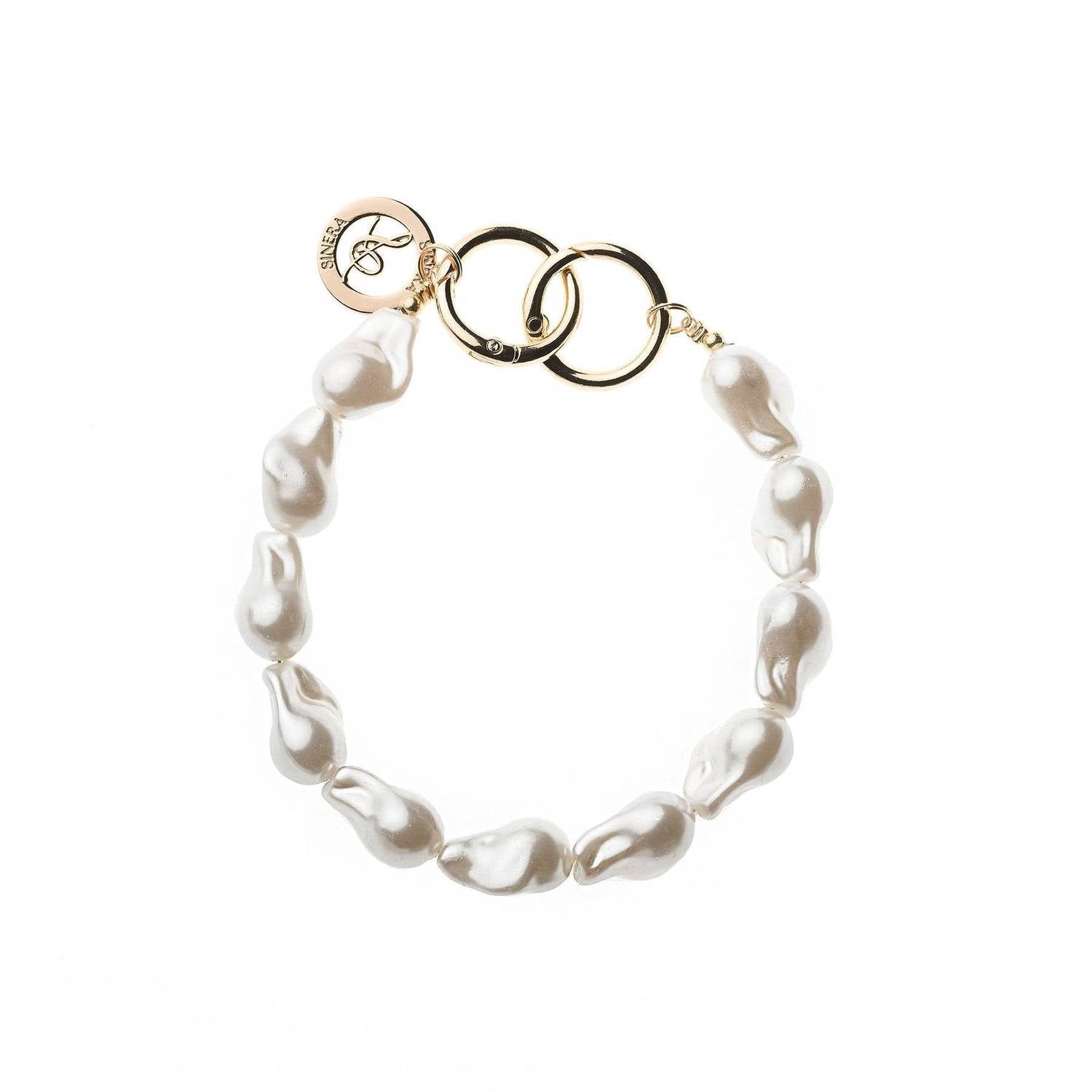 Bailey Pearl White Phone Chain Wrist Strap